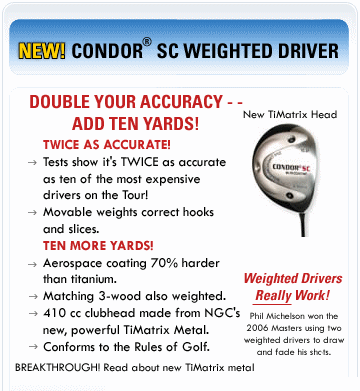 sc weighted driver